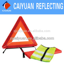 CY Warning Triangle Reflective Vest High Visibility Custom